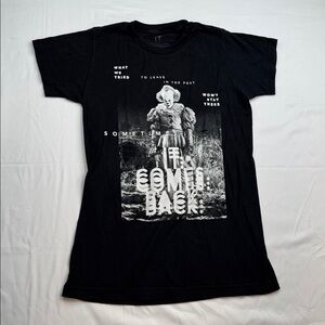 IT The Movie Chapter 2 Graphic T-shirt Men Small Black Short Sleeve Graphic 2019